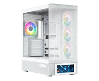 Obudowa MODECOM Volcano AQ500 ARGB Midi White MC-A-AQ500-4FA-W